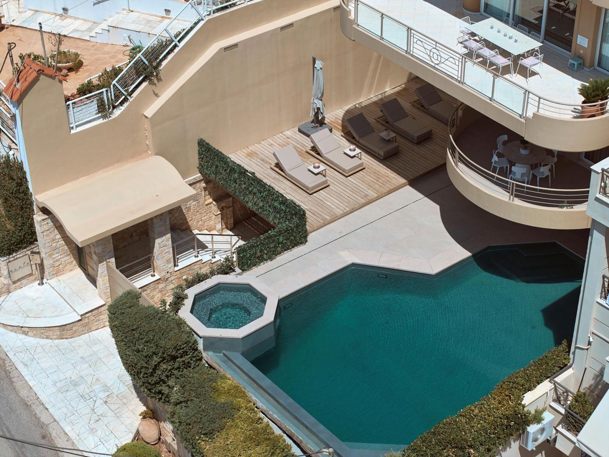 Elaia Luxury Residences Atene Esterno foto